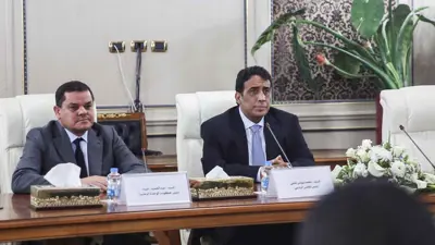 محمد المنفي وعبد الحميد الدبيبة