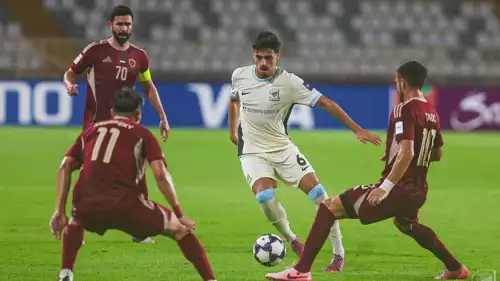 من مباراة الوحدة ضد الاتحاد