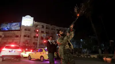 مسلح يطلق النار في حماة