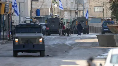 قوات إسرائيلية في الضفة الغربية