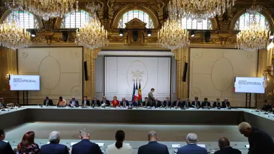 قمة سابقة حول كاليدونيا الجديدة بقصر الإليزيه في باريس