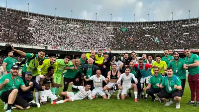 فرحة لاعبي مولودية الجزائر