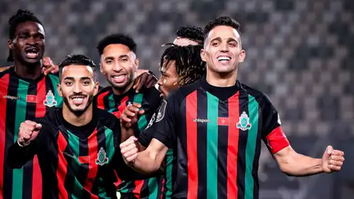 لاعبو الجيش الملكي المغربي