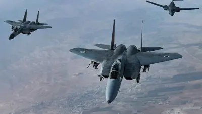 مقاتلات إسرائيلية 