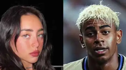 لامين يامال ونيكي نيكول