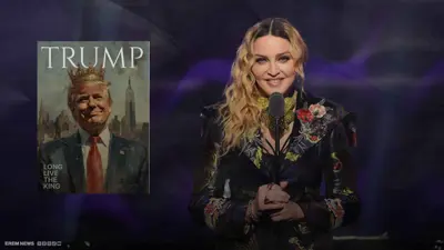 مادونا تهاجم "الملك ترامب"