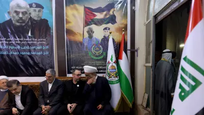 فصائل عراقية تفتح بيت العزاء لمقتل يحيى السنوار في بغداد