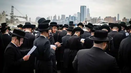 مظاهرة لليهود المتشددين "الحريديم"