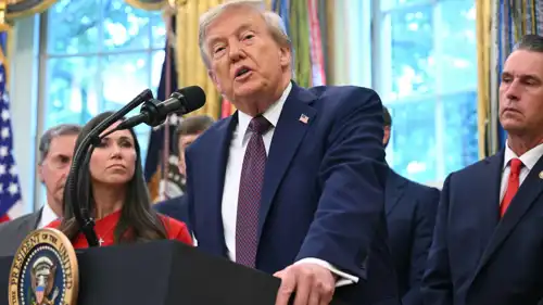 الرئيس الأمريكي دونالد ترامب