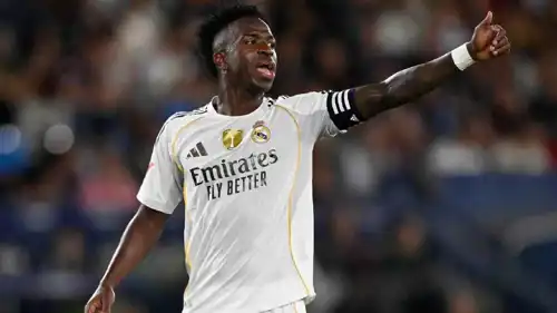 فينيسيوس جونيور نجم ريال مدريد الإسباني