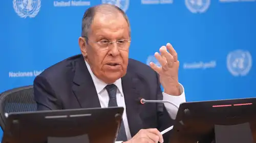 وزير الخارجية الروسي سيرغي لافرورف