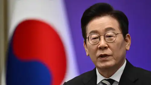 الرئيس الكوري الجنوبي لي جاي ميونغ