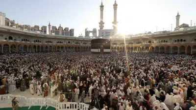 الحجاج في يومهم الأخير