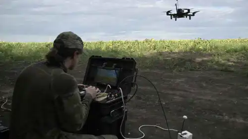 صناعة الطائرات المسيرة اللامركزية في أوكرانيا