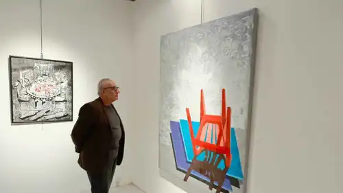 معرض الفنان اياد الزبيدي 