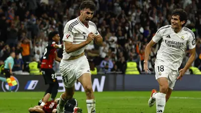 ريال مدريد يحقق فوزًا دراميًا على مايوركا ويؤجل تتويج برشلونة بالدوري الإسباني