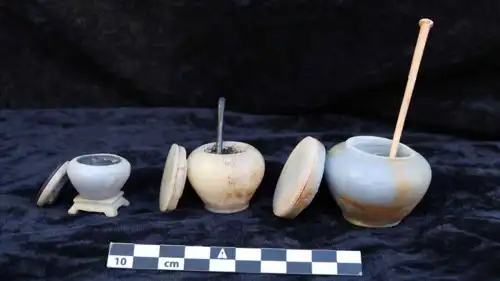 جزء من الاكتشافات الأثرية الجديدة في مصر