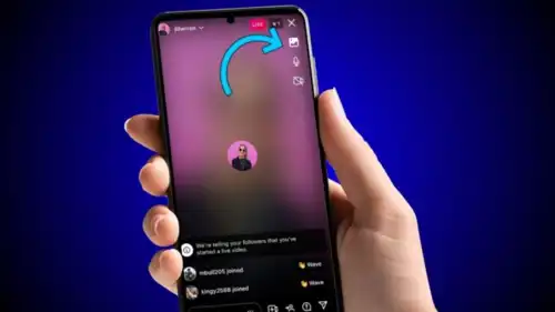 شخص يستخدم تطبيق إنستغرام