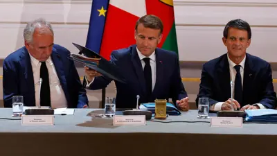 ماكرون من القمة