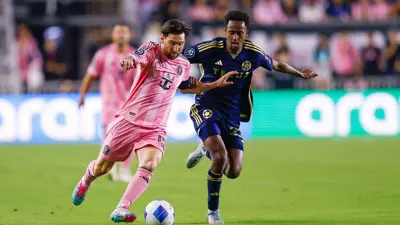 ميسي في مباراة إنتر ميامي وفانكوفر وايتكابس