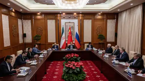 اجتماع سابق، روسي صيني بشأن القضية النووية الإيرانية