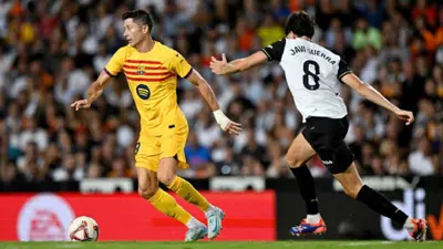 مباراة برشلونة وفالنسيا