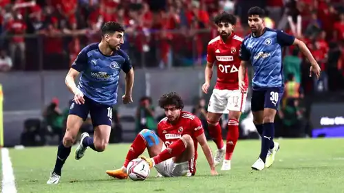 إبراهيم عادل خلال تواجده سابقا مع بيراميدز