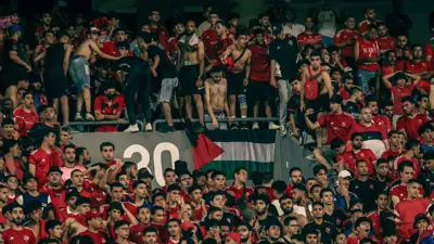 جماهير الأهلي المصري في لقاء سموحة