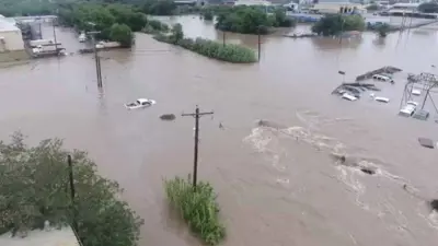 من الفيضانات في تكساس