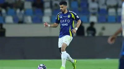 علي لاجامي نجم النصر السعودي