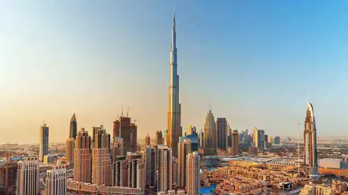 برج خليفة في دبي 