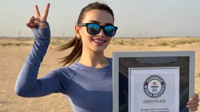 مدربة الجمباز والبالية السورية يارا خضير