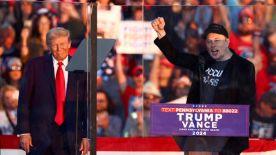 إيلون ماسك ودونالد ترامب