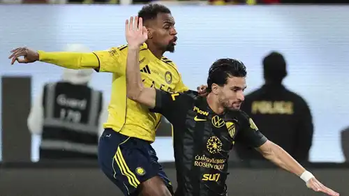 مباراة النصر ضد الاتحاد في الدوري السعودي