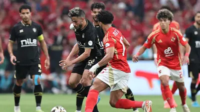 مباراة الأهلي والزمالك في كأس السوبر الأفريقي