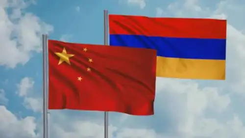 علما أرمينا والصين