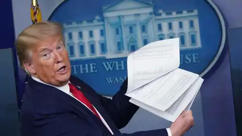 الرئيس الأمريكي دونالد ترامب