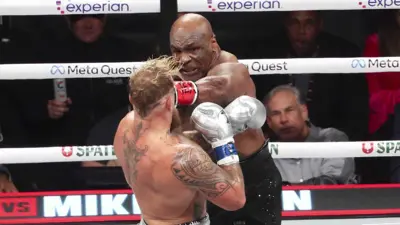 من نزال تايسون وجيك بول