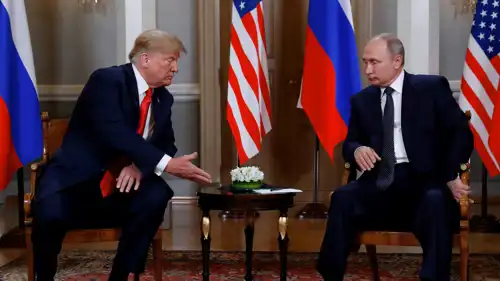 الرئيس الأمريكي دونالد ترامب والرئيس الروسي فلاديمير بوتين