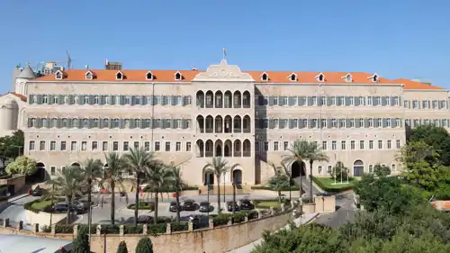 مقر الحكومة اللبنانية في العاصمة بيروت