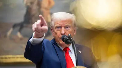 الرئيس الأمريكي دونالد ترامب