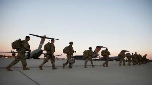 جنود من الفرقة 82 التابعة للجيش الأمريكي