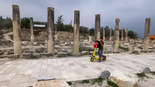 أحد المواقع الأثرية في الضفة الغربية