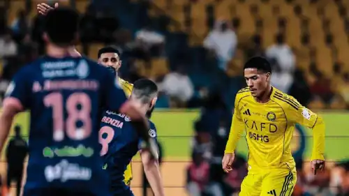 مباراة النصر والفيحاء في الدوري السعودي