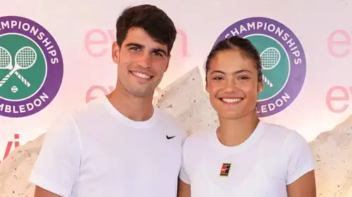 إيما رادوكانو مع كارلوس ألكاراز