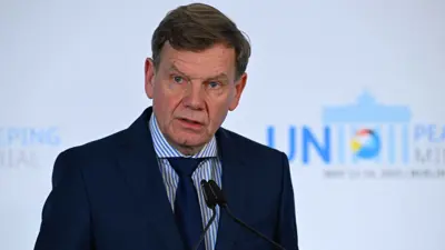 وزير الخارجية الألماني يوهان فاديفول