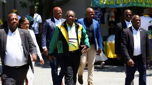 رئيس جنوب أفريقيا سيريل رامابوسا