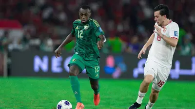 من مباراة السعودية وإندونيسيا