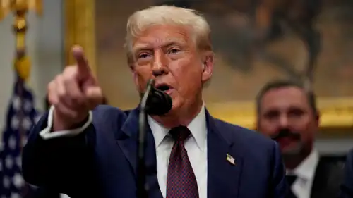 الرئيس الأمريكي دونالد ترامب