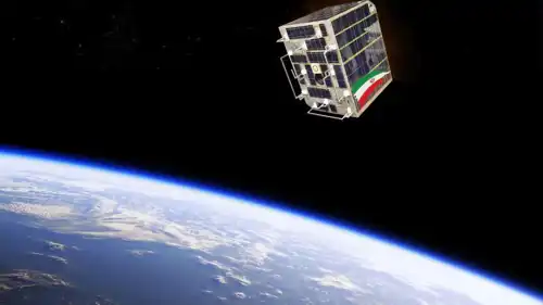 صورة تعبيرية للقمر الصناعي الإيراني